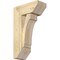 Ekena Millwork Imperial Slat Rough Sawn Bracket w/ Offset Brace, Douglas Fir, 8"W x 18"D x 30"H BKT0806X18X30IMP06RDF - alternate 1